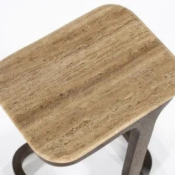 Tyler Bijzettafel travertin 40 cm