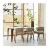Udar Eetkamerstoel naturel met houten frame naturel