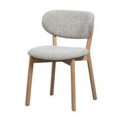 Udar Eetkamerstoel naturel met houten frame naturel