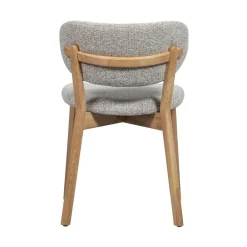 Udar Eetkamerstoel naturel met houten frame naturel