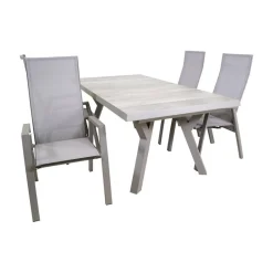 Uittrektafel Castilla Pardo Exclusive 204-264cm