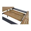 Uittrektafel Monza antraciet 152-210cm