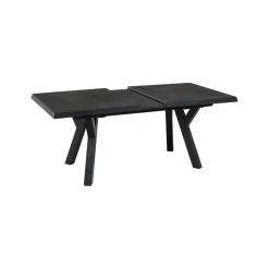 Uittrektafel Murcia Noir Exclusive 163-203cm
