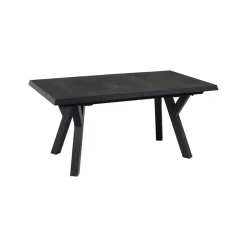 Uittrektafel Murcia Noir Exclusive 163-203cm