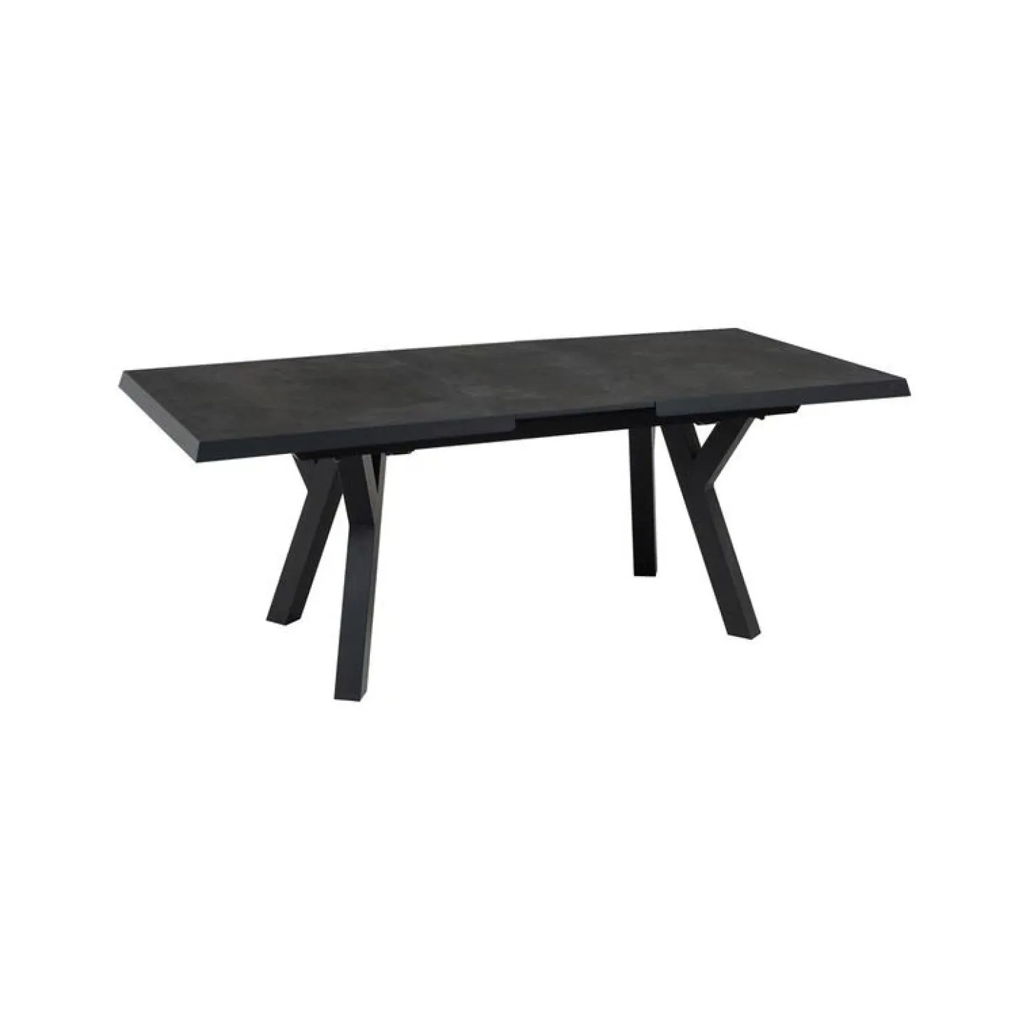 Uittrektafel Murcia Noir Exclusive 163-203cm