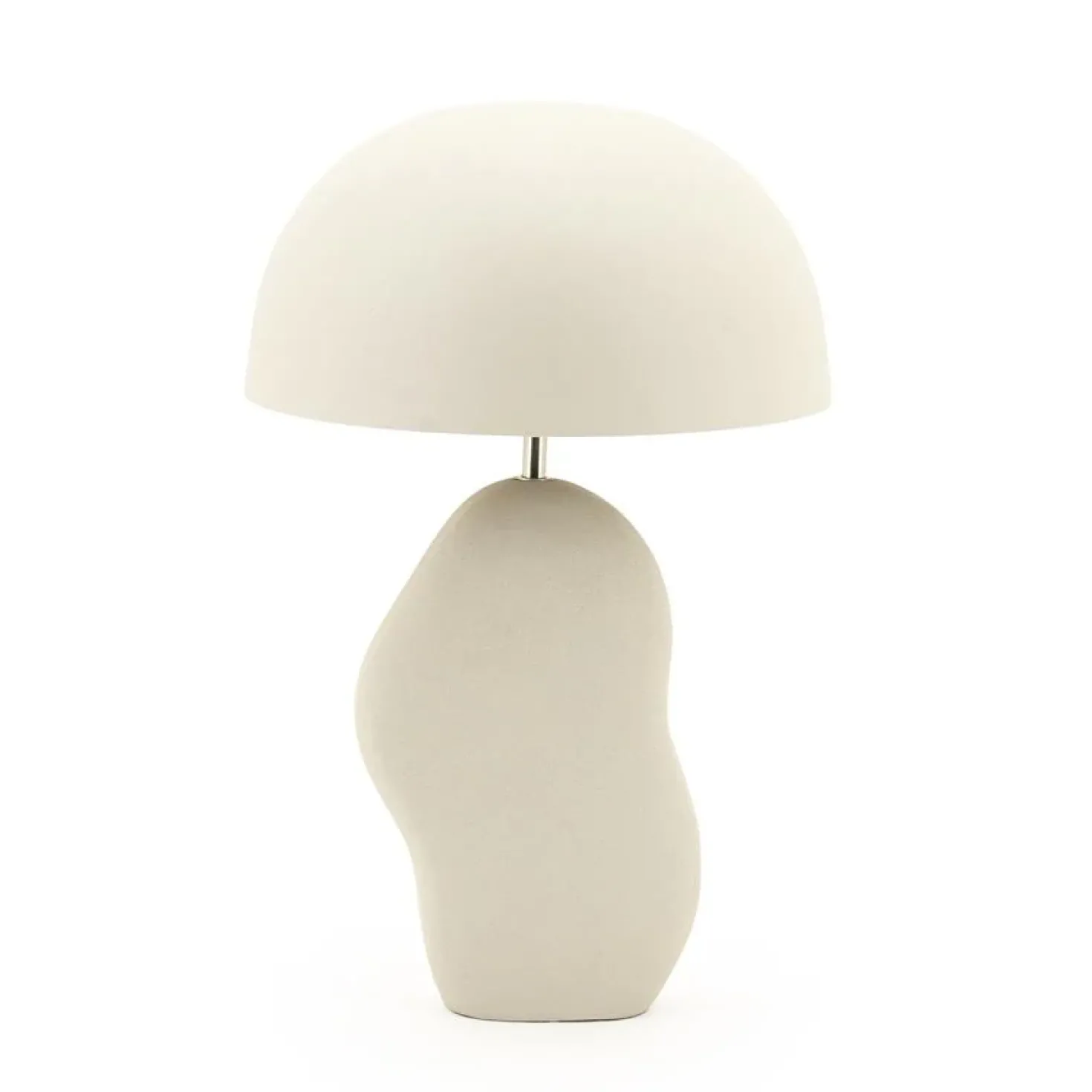 Uzo 1-lichts Tafellamp beige