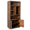 Vakkenkast Dortmund Walnoot 90cm