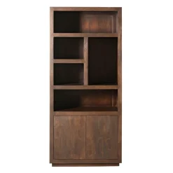 Vakkenkast Dortmund Walnoot 90cm