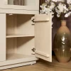 Vakkenkast Dortmund XL mangohout zand 160cm