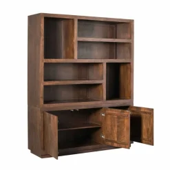 Vakkenkast Dortmund XL Walnoot 160cm