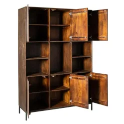 Vakkenkast Martin XL Walnoot 135cm