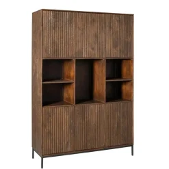 Vakkenkast Martin XL Walnoot 135cm