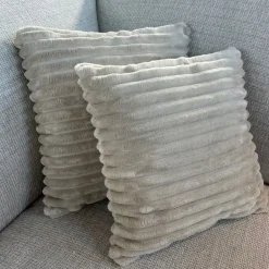 Valentina Kussen Beige 45 x 45 cm