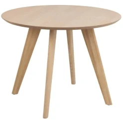 Valetta Eettafel Rond Naturel 100cm