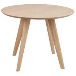 Valetta Eettafel Rond Naturel 100cm