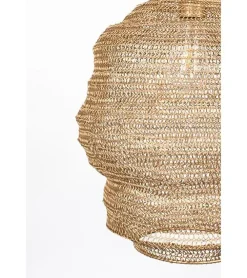 Valier 1-lichts hanglamp goud 48cm