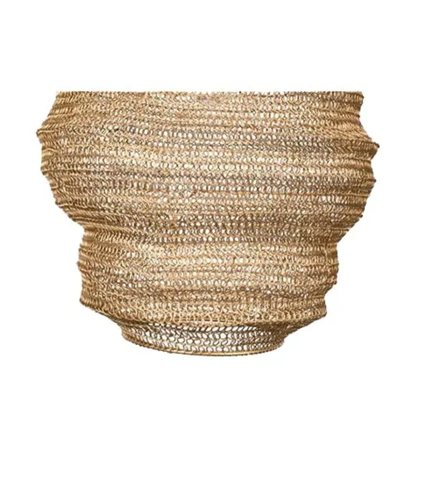 Valier 1-lichts hanglamp goud 48cm