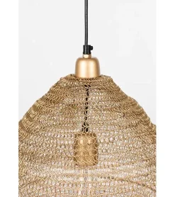 Valier 1-lichts hanglamp goud 48cm