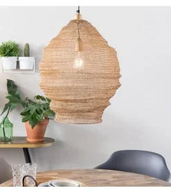 Valier 1-lichts hanglamp goud 48cm