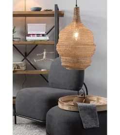 Valier 1-lichts hanglamp goud 48cm