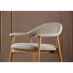 Vandis Fauteuil Beige Stof