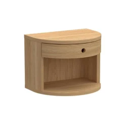 Velda Zwevend Nachtkastje Naturel 40cm