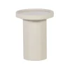 Veluna Bijzettafel rond Hoogglans Zand 51cm