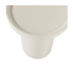 Veluna Bijzettafel rond Hoogglans Zand 51cm
