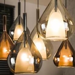 Velura 7-lichts Hanglamp industrieel