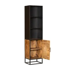 Venice boekenkast mangohout 3-vaks 50cm