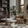 Verdi Fauteuil mocca stof