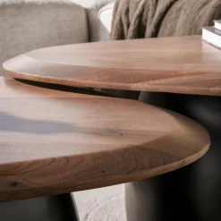 Vero Salontafel set van 2 organisch Acaciahout