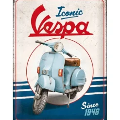 Vespa - Iconic since 1946 - metalen bord