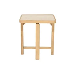 Vidar Bijzettafel Naturel Travertin 40cm