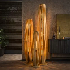 Vincent 1-lichts Vloerlamp Mangohout