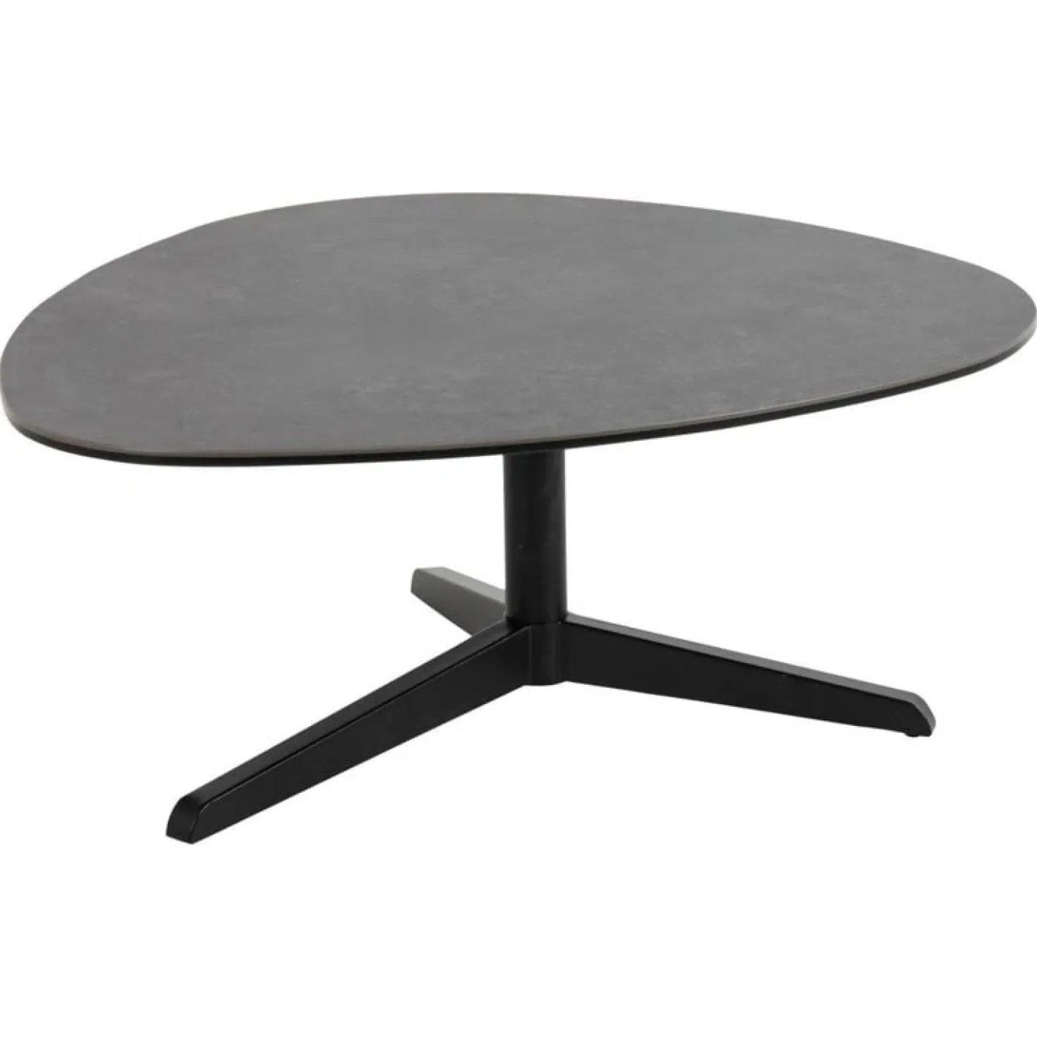 Vinna Salontafel Zwart Metaal 84cm