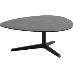 Vinna Salontafel Zwart Metaal 84cm