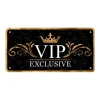 Vip Exclusive lounge - metalen bord