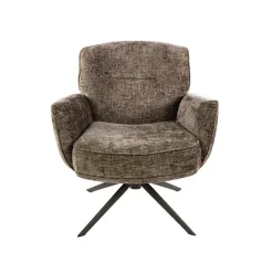 Vito Fauteuil Hoven champagne-bruin