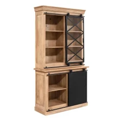 Vitrinekast Trenso Mangohout 120 cm
