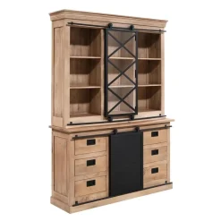 Vitrinekast Trenso Mangohout 160 cm
