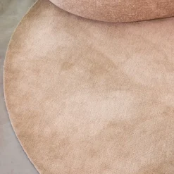 Vloerkleden Mila Taupe Rond 200cm