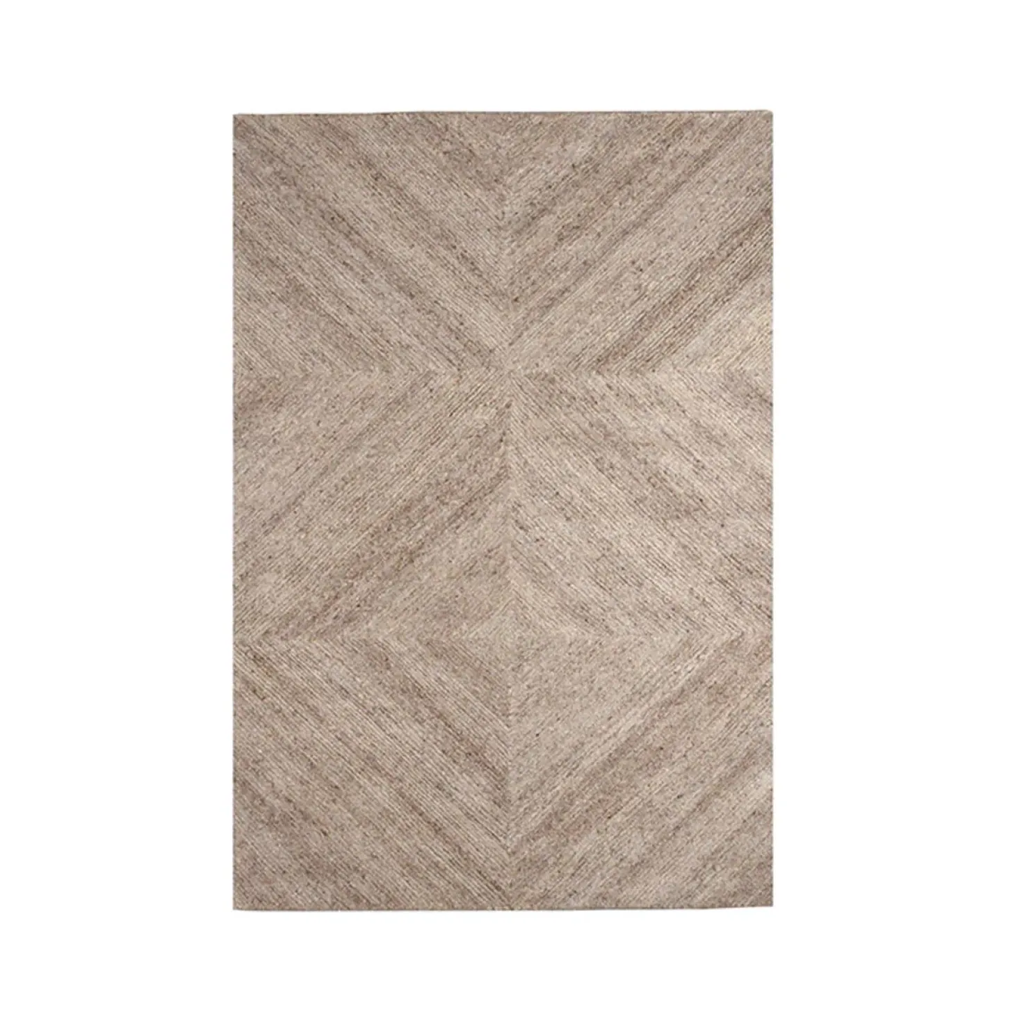 Vloerkleed Blendy Taupe Wol 160x230cm