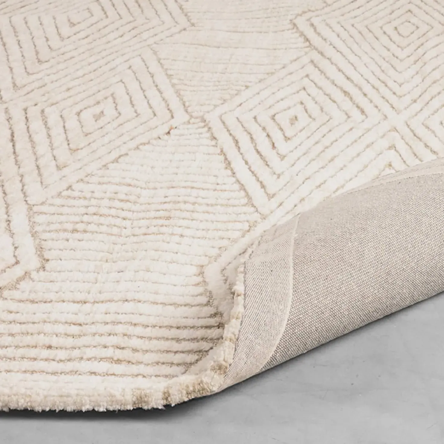 Vloerkleed Cosy Taupe Synthetisch 160x230cm