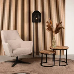 Vloerkleed Mody Taupe Synthetisch 200x300cm