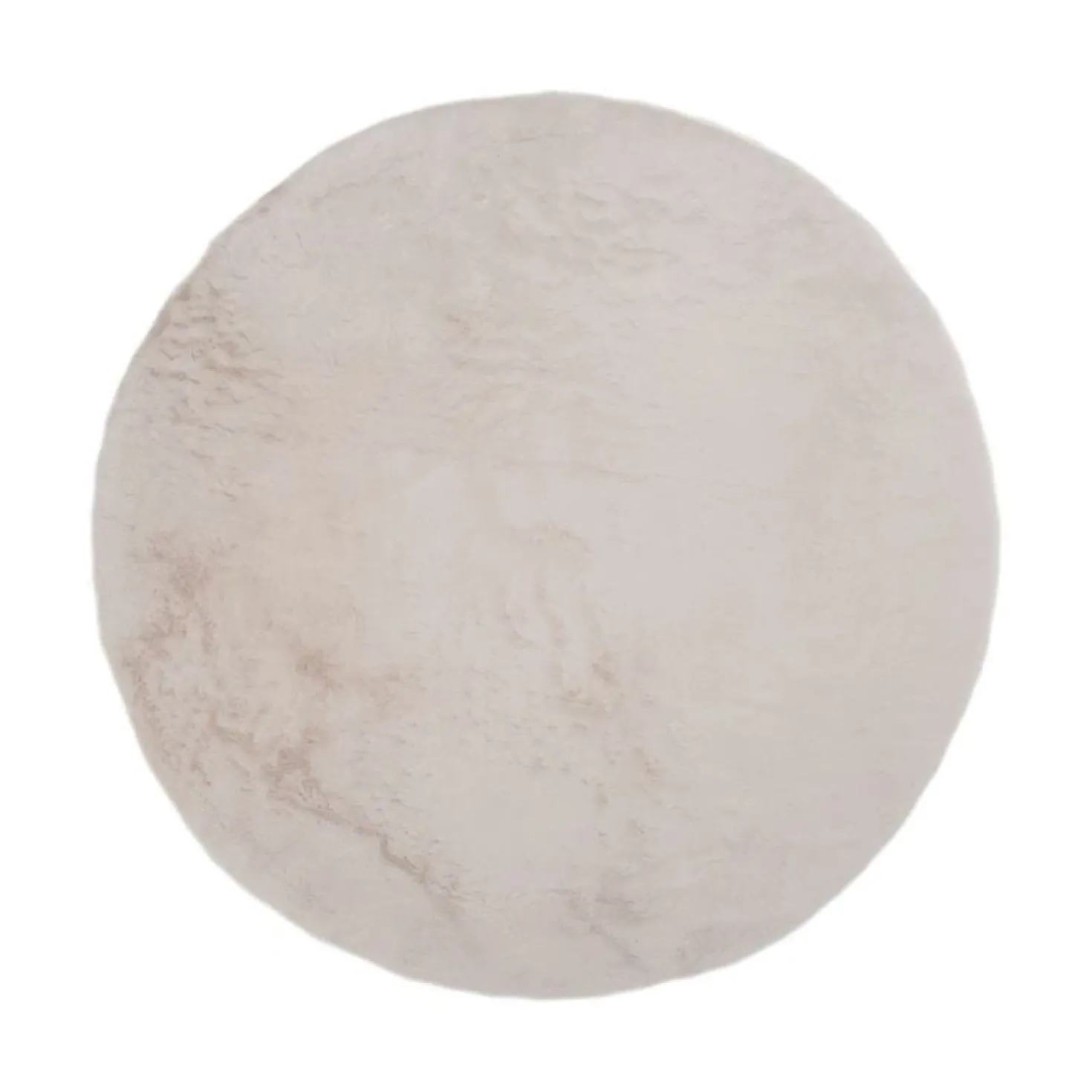 Vloerkleed Velluto Beige Rond ø200 cm
