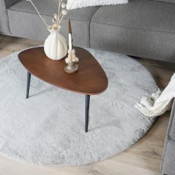 Vloerkleed Velluto Nature Rond ø160 cm