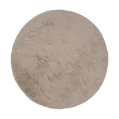 Vloerkleed Velluto Toffee Rond ø200 cm