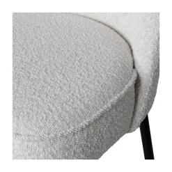 Vogue Eetkamerbank Boucle Naturel 120cm