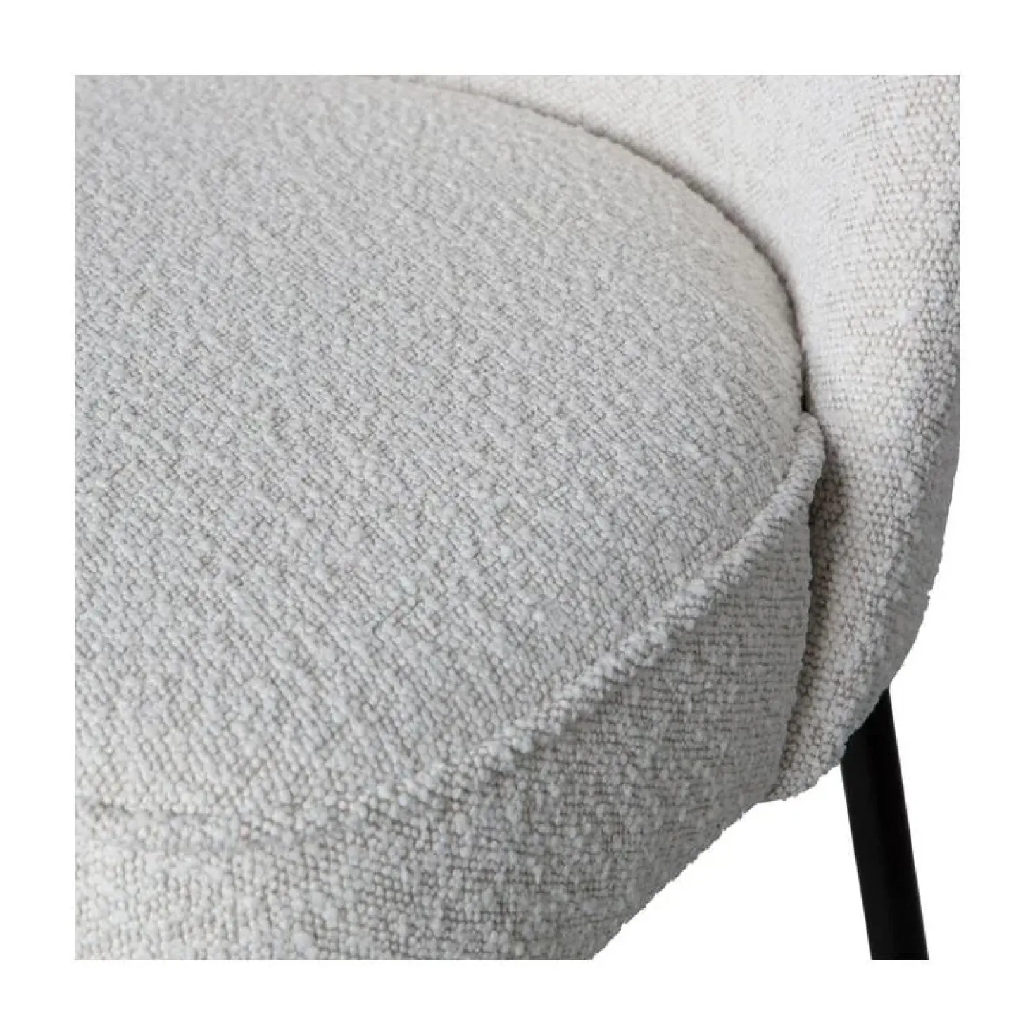 Vogue Eetkamerbank Boucle Naturel 120cm